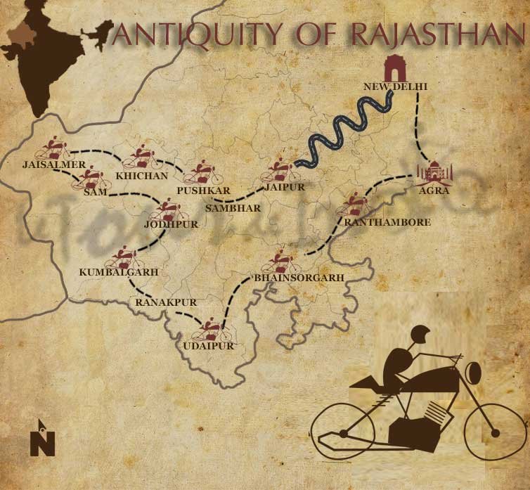 Rajasthan motorcycle tour