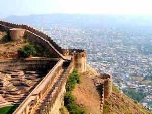 Highest Point of Nahargarh Fort Jaipur