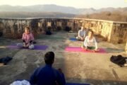 Yoga-with-Hiking-in-Forest-rajasthan