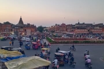 Jaipur Heritage walk in evening le tour de india