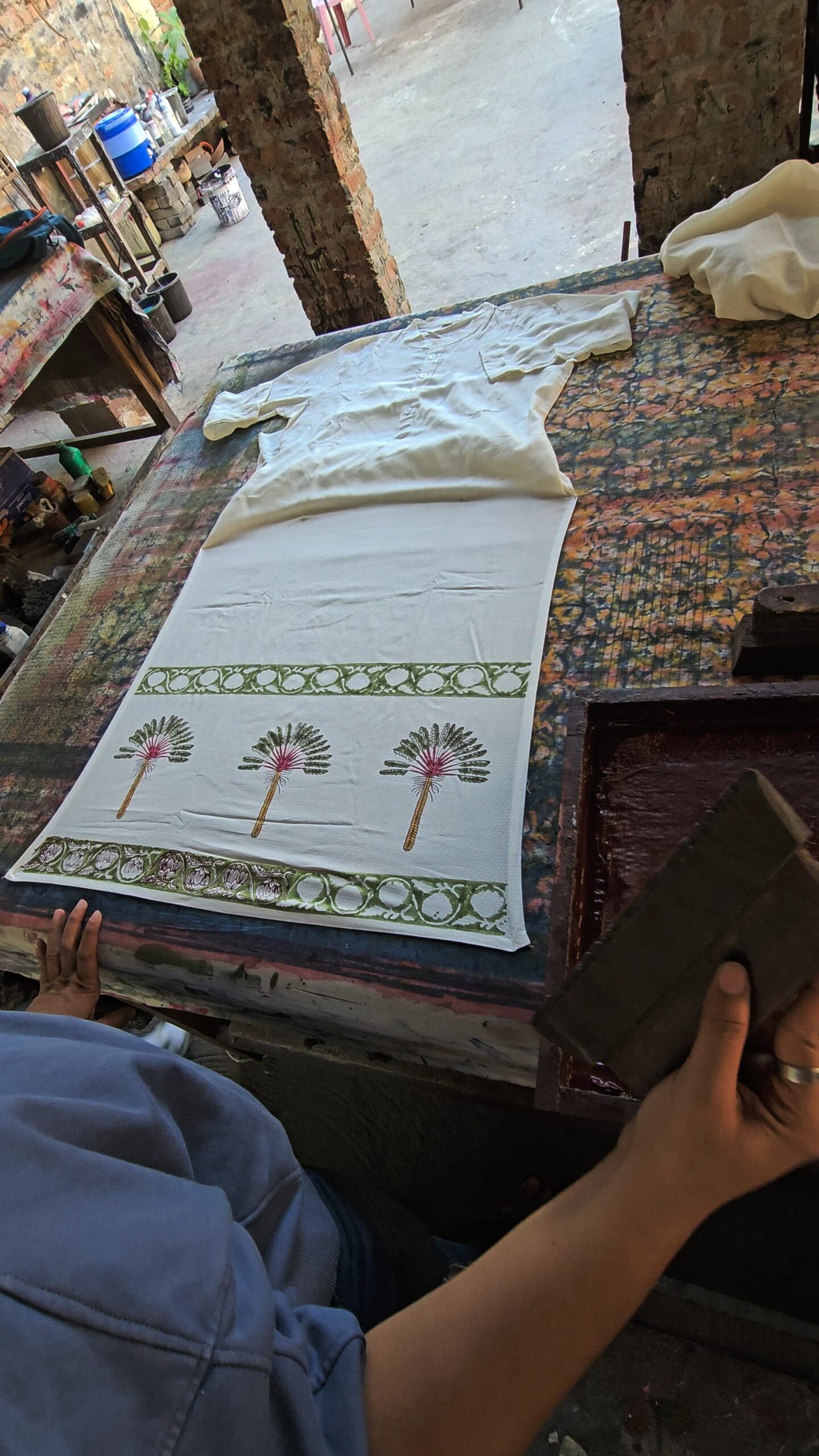 Le Tour DE India Exclusive Jaipur Block printing workshop